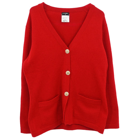 Chanel 2009 Cardigan Red #42