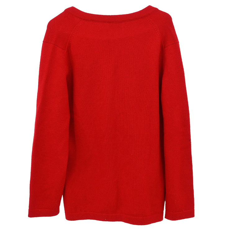 Chanel 2009 Cardigan Red #42
