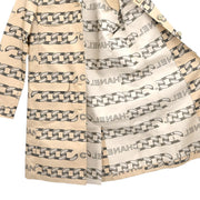 Chanel 2001 Single Breasted Jacket Beige #34