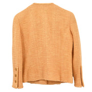 Chanel 1993 Collarless Jacket Orange #34