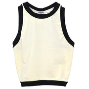 Chanel 1996 Sleeveless Top White #42