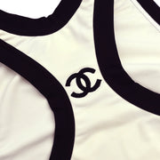 Chanel 1996 Sleeveless Top White #42