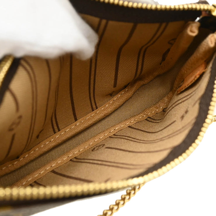 Louis Vuitton 2008 Monogram Mini Pochette Accessoires Handbag M60153