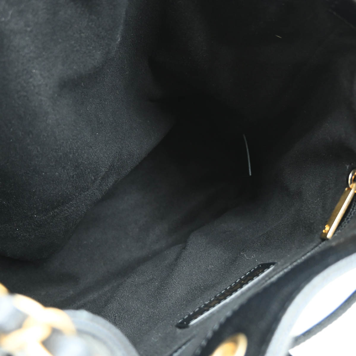 Chanel 2019 Black Caviar Deauville Bucket Bag