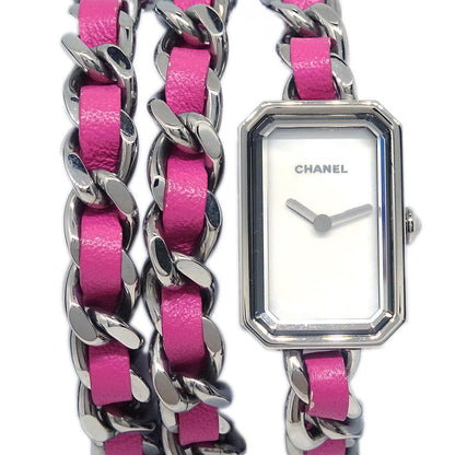Chanel H4557 Premiere Rock Pop Quartz Watch Silver SS