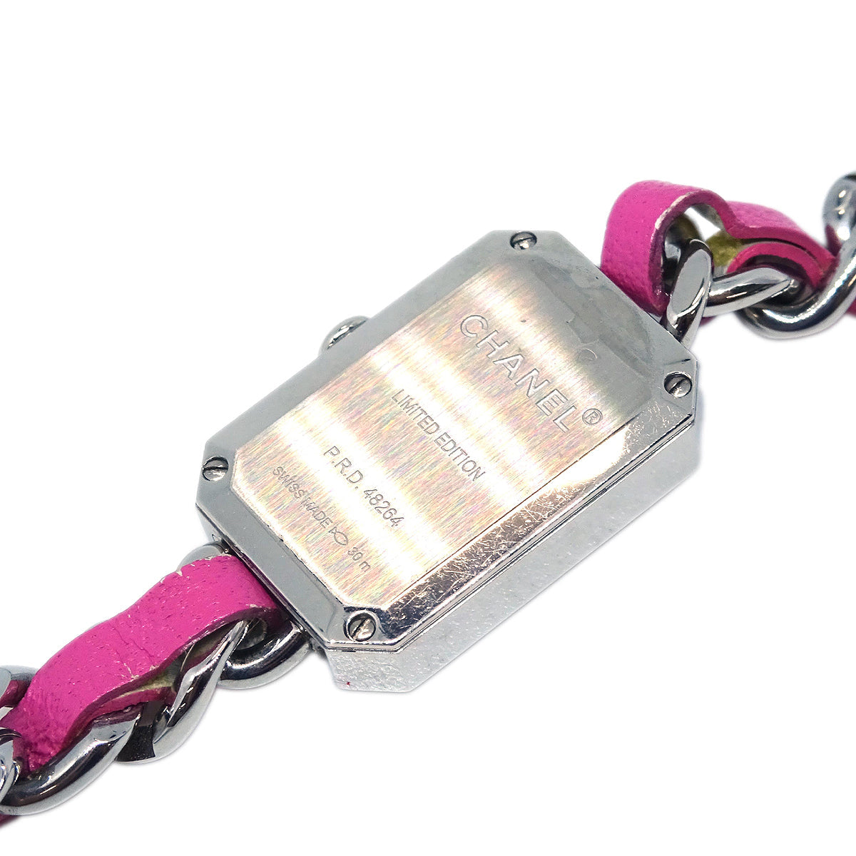 Chanel H4557 Premiere Rock Pop Quartz Watch Silver SS