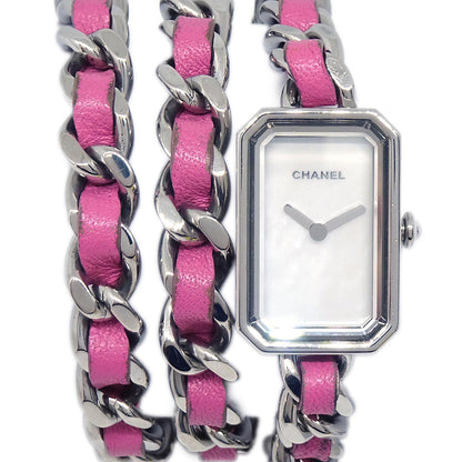Chanel H4557 Premiere Rock Pop Quartz Watch Silver SS