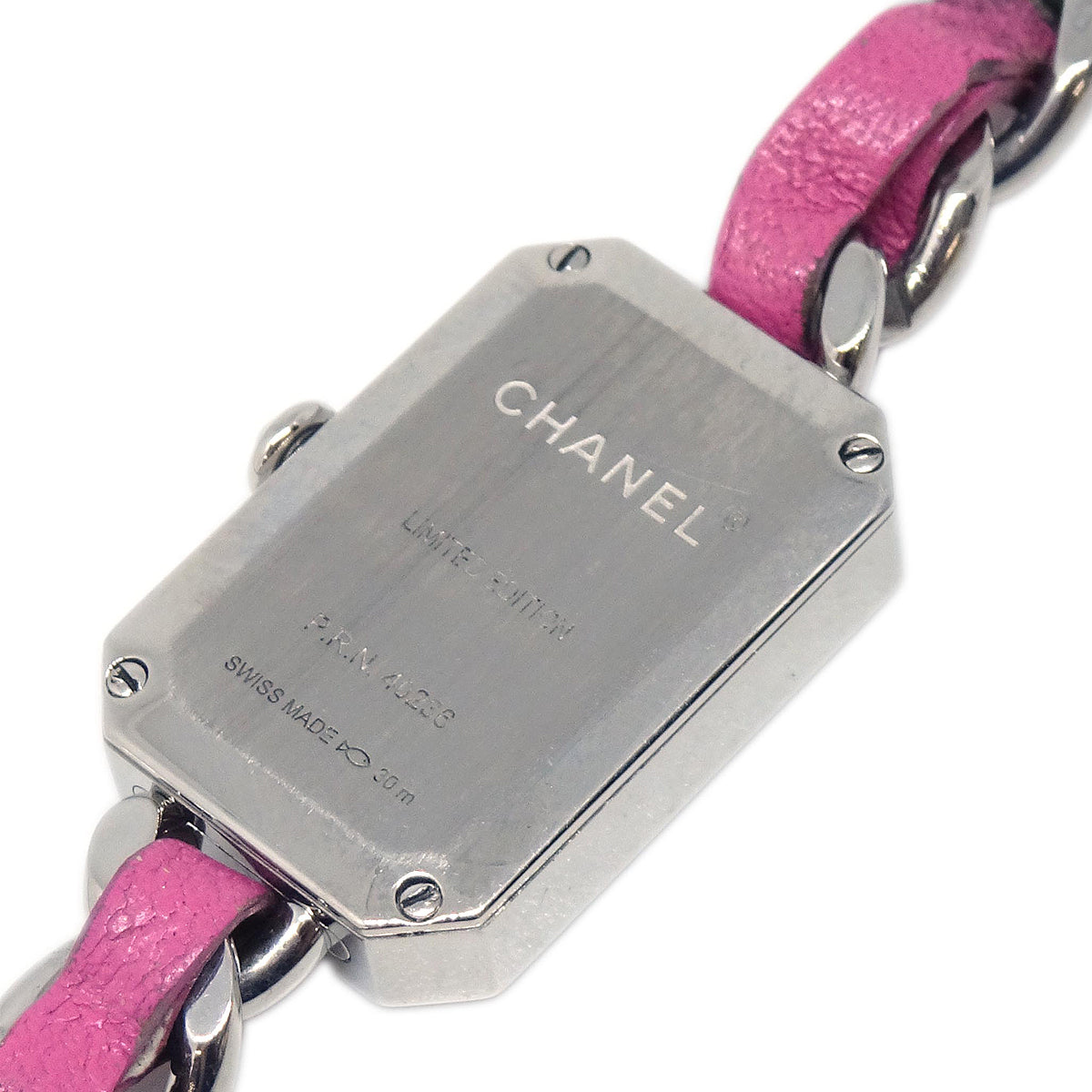 Chanel H4557 Premiere Rock Pop Quartz Watch Silver SS