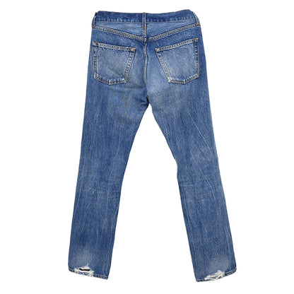 Balenciaga 2017 Denim Long Pants Indigo #26