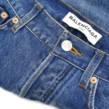 Balenciaga 2017 Denim Long Pants Indigo #26