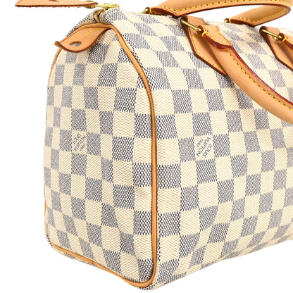 Louis Vuitton 2010 Damier Azur Speedy 25 Handbag N41534