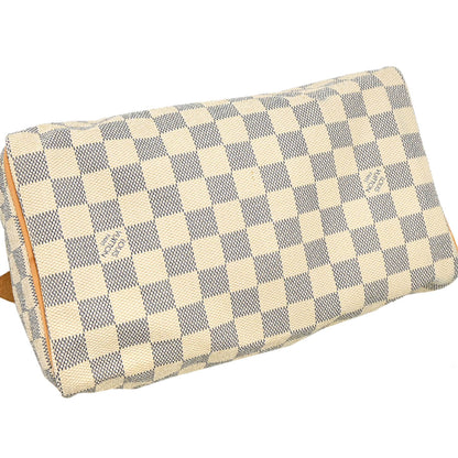 Louis Vuitton 2010 Damier Azur Speedy 25 Handbag N41534