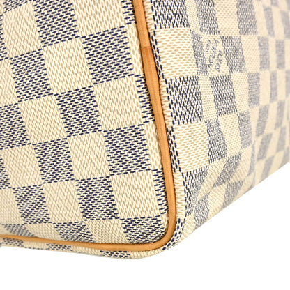 Louis Vuitton 2010 Damier Azur Speedy 25 Handbag N41534