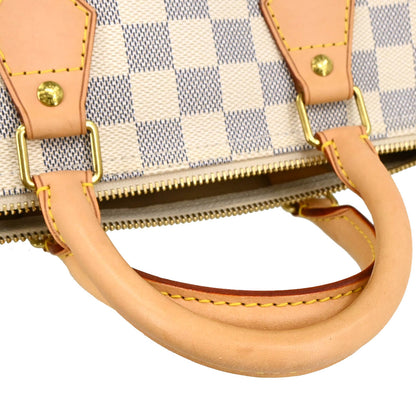 Louis Vuitton 2010 Damier Azur Speedy 25 Handbag N41534