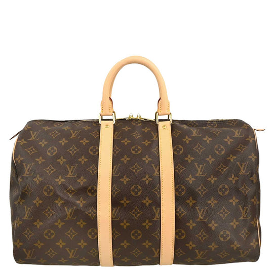 Louis Vuitton 2019 Monogram Keepall 45 Travel Duffle Handbag M41428