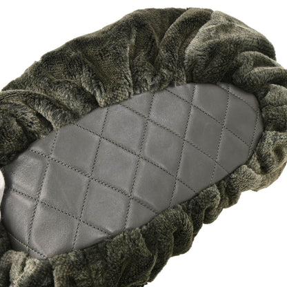 Chanel 2010-2011 Faux Fur Leather 2way Shoulder Tote Handbag