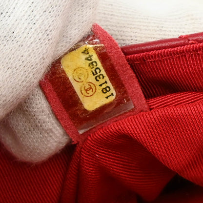 Chanel 2013-2014 Red Lambskin Small Hula Hoop Handbag