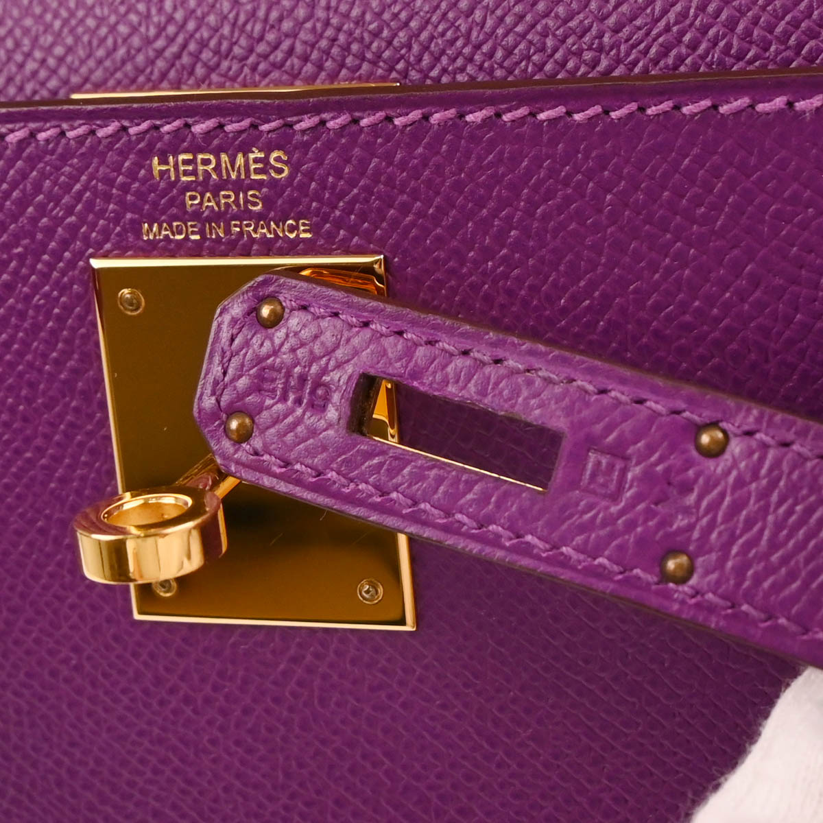 Hermes 2014 Anemone Epsom Kelly 28 Sellier 2way Shoulder Handbag