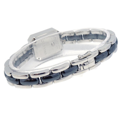 Chanel Premiere H2163 Quartz Watch Ceramic SS Diamond