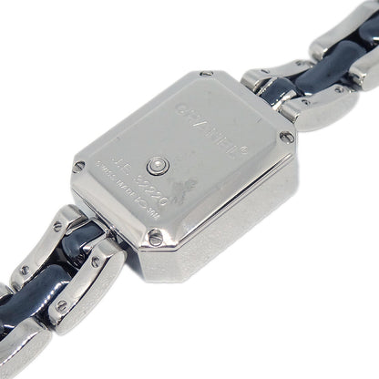 Chanel Premiere H2163 Quartz Watch Ceramic SS Diamond