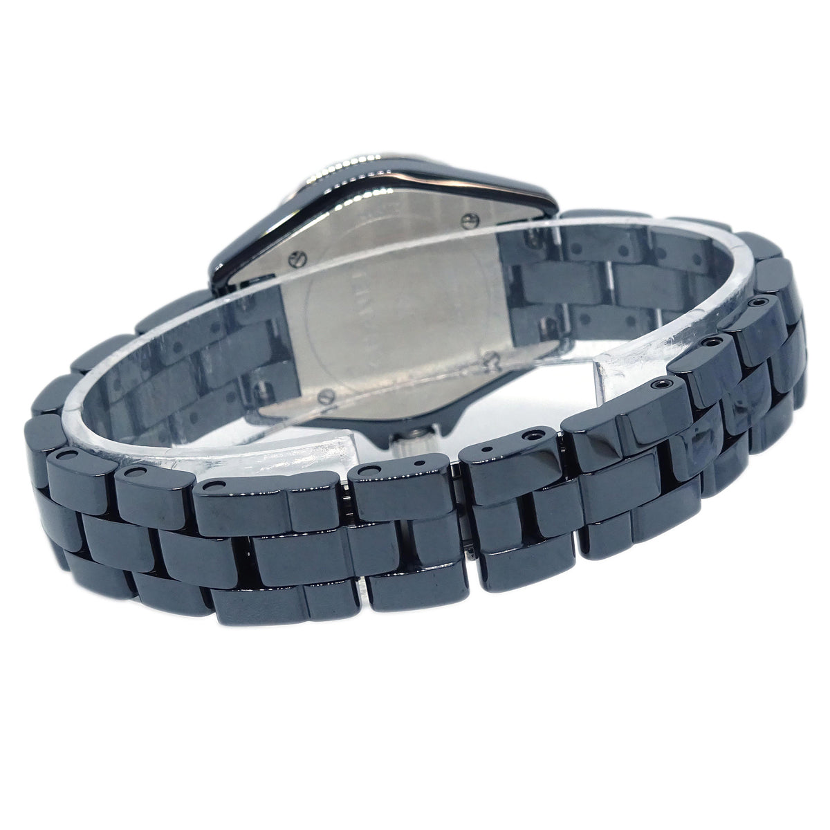 Chanel Ref.H2571 J12 Quartz 29mm Watch Ceramic Diamond SS