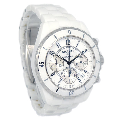 Chanel Ref.H1007 J12 Chronograph 41mm Self-winding Watch Ceramic SS