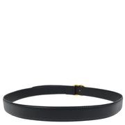 Chanel Navy Calfskin Belt #95/38 Small Good