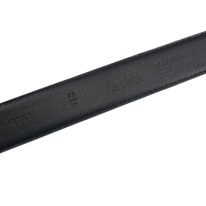 Chanel Navy Calfskin Belt #95/38 Small Good