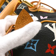 Louis Vuitton 2004 Black Monogram Multicolor Speedy 30 Handbag M92642