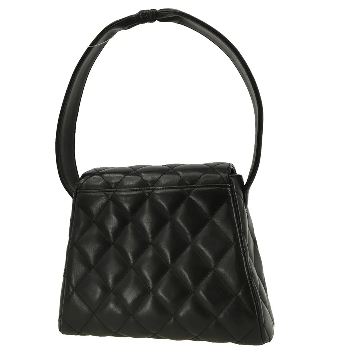 Chanel 1996-1997 Black Lambskin Handbag