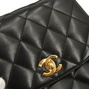 Chanel 1996-1997 Black Lambskin Handbag