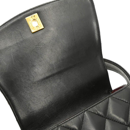 Chanel 1996-1997 Black Lambskin Handbag