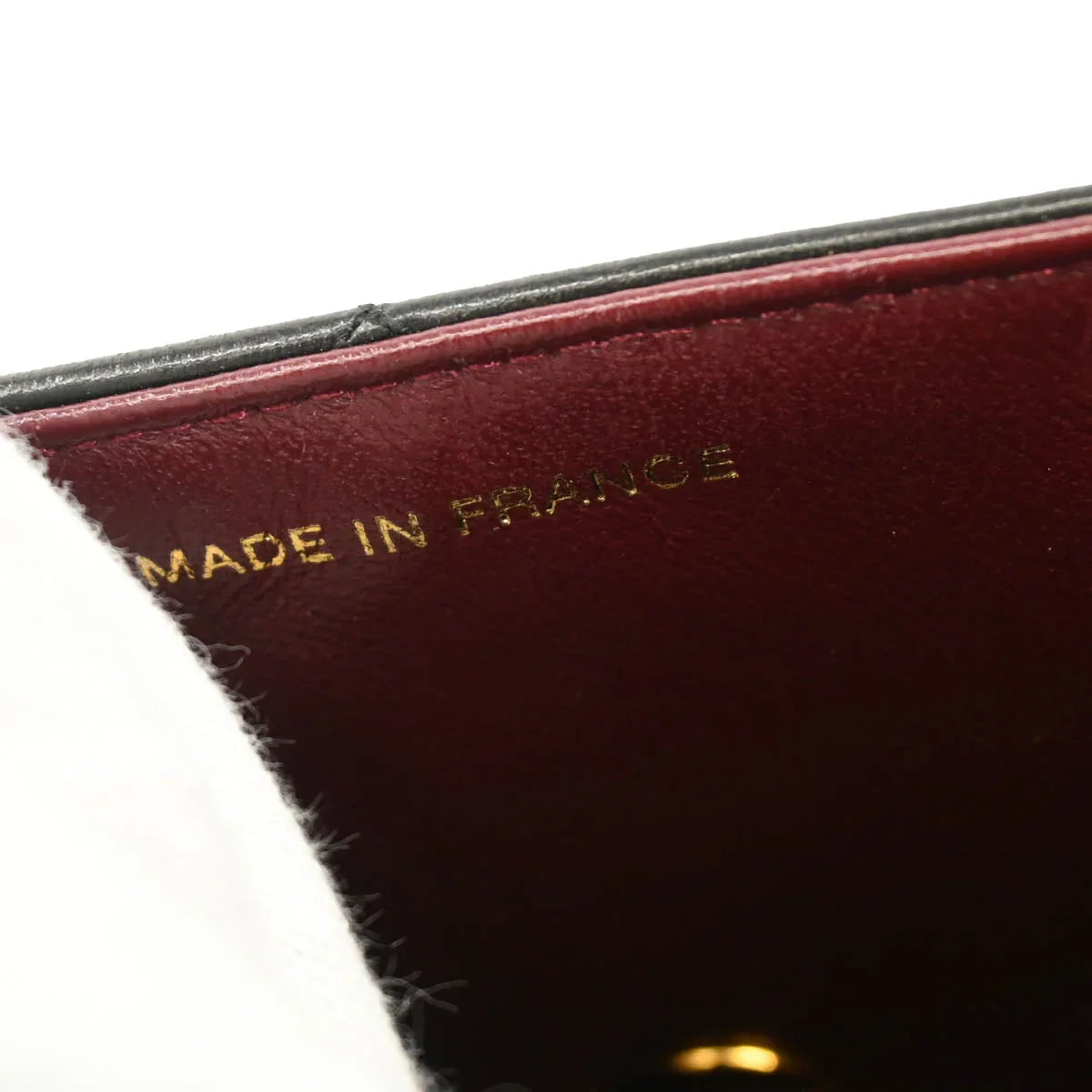 Chanel 1996-1997 Black Lambskin Handbag