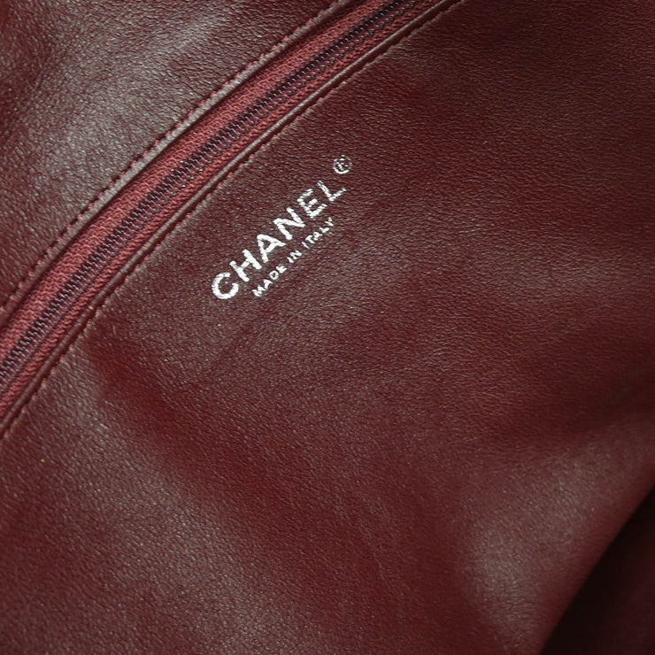 Chanel 2005-2006 Black Calfskin Luxury Line Chain Tote Handbag