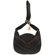 Chanel 2003-2004 Black Lambskin Handbag