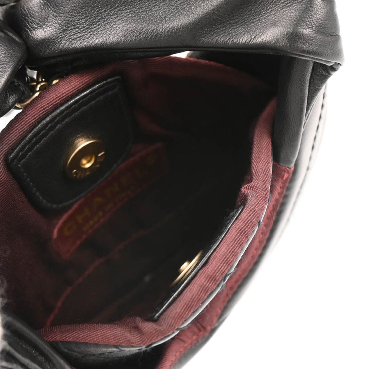 Chanel 2003-2004 Black Lambskin Handbag