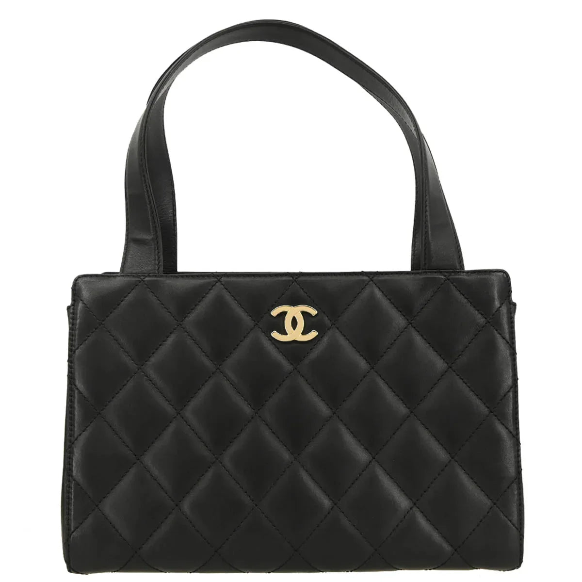Chanel 2001-2003 Black Lambskin Handbag