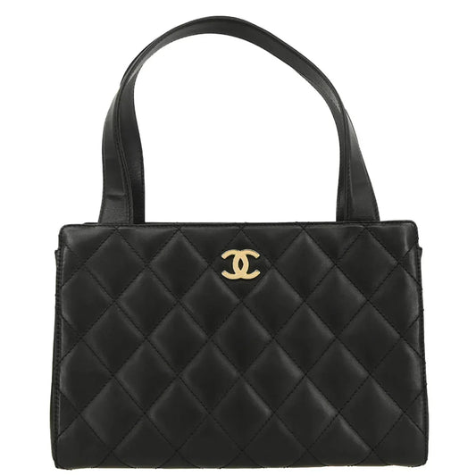 Chanel 2001-2003 Black Lambskin Handbag