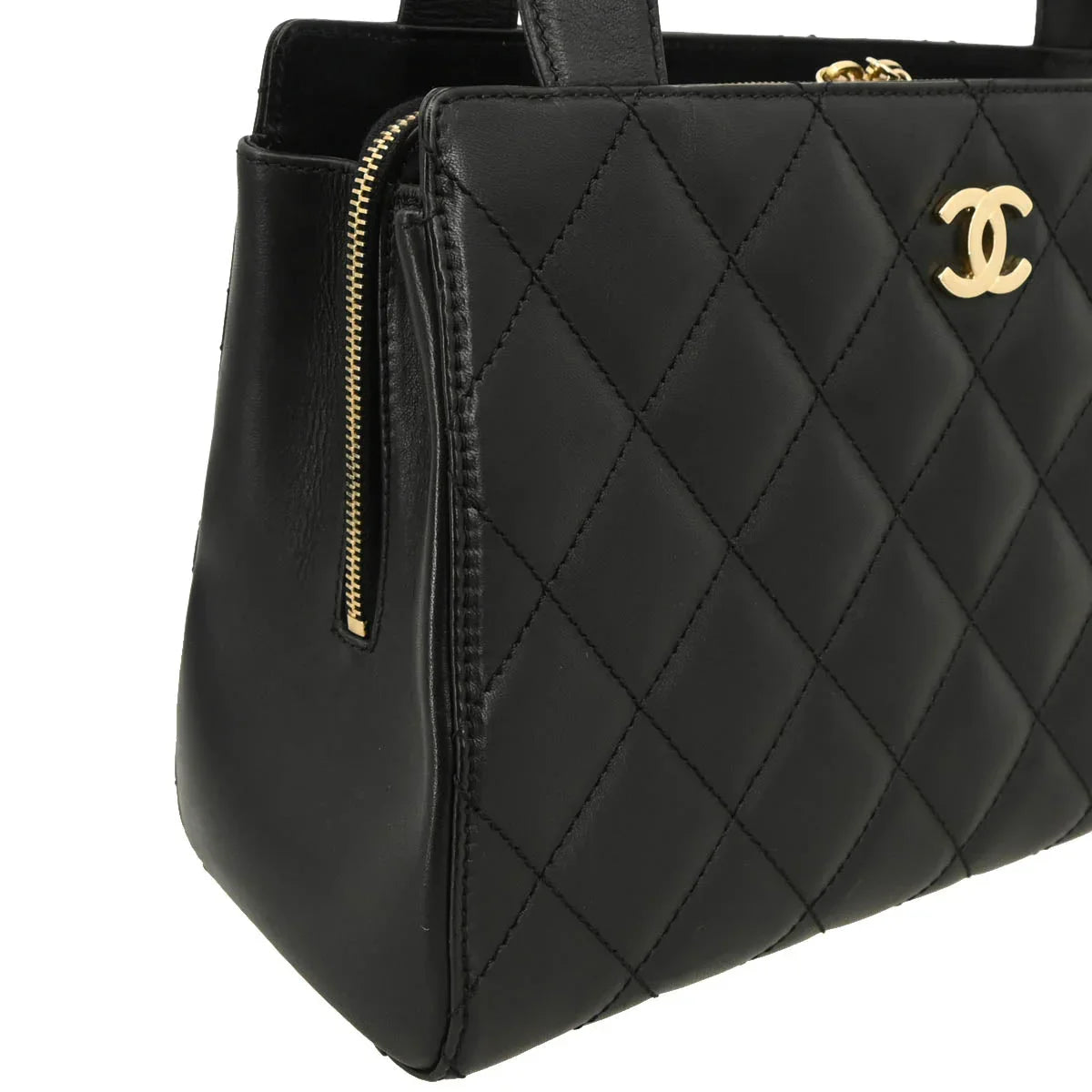 Chanel 2001-2003 Black Lambskin Handbag