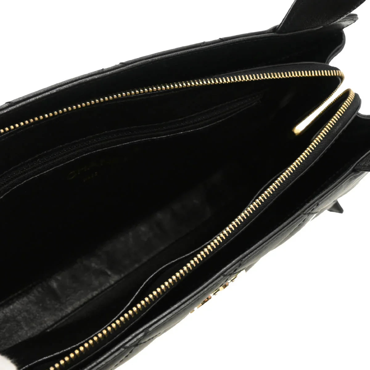 Chanel 2001-2003 Black Lambskin Handbag