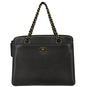 Chanel 1997-1999 Black Calfskin Handbag