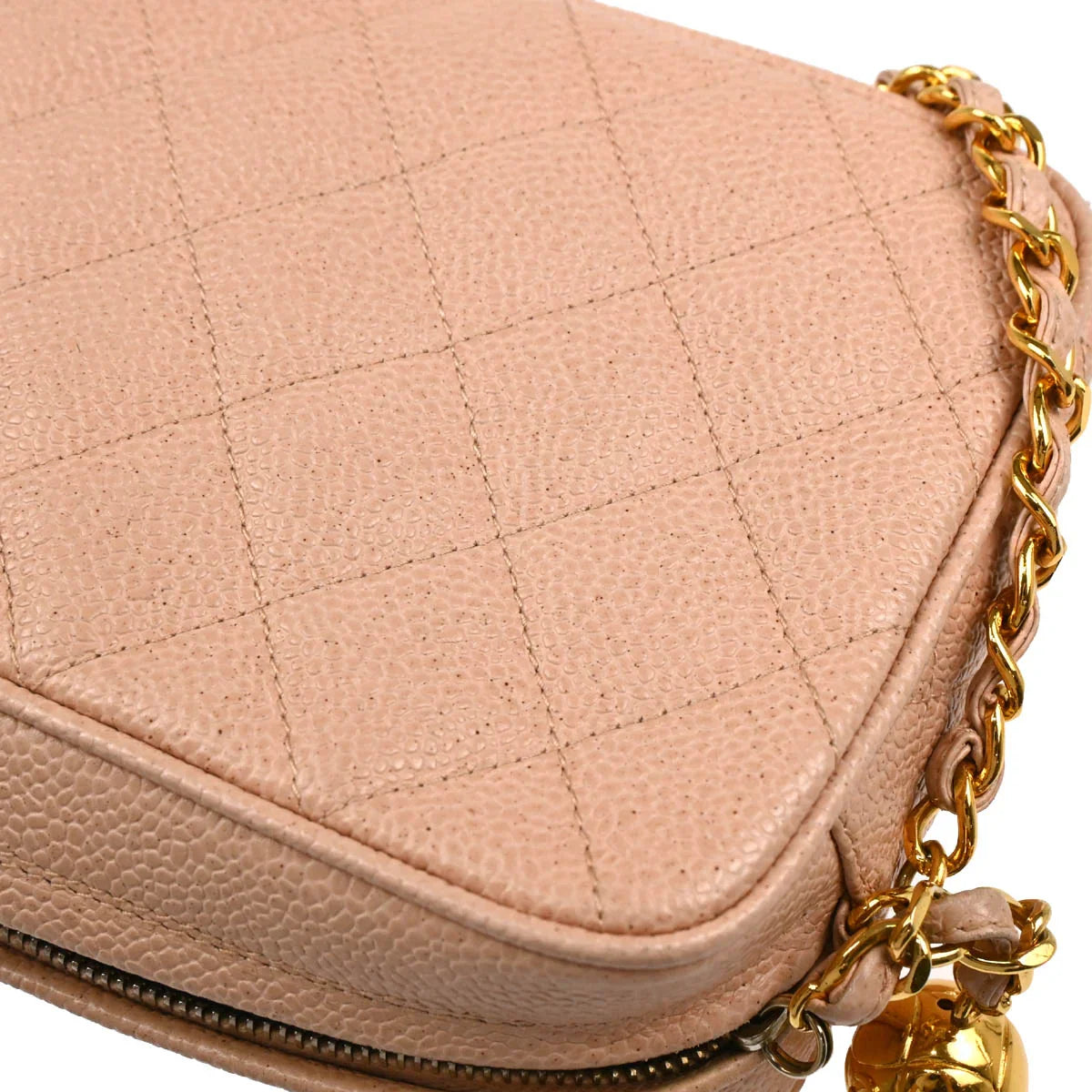 Chanel 1994-1996 Pink Caviar Camera Bag