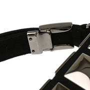 Chanel 2003-2004 Black Cotton Ice Cube Shoulder Bag