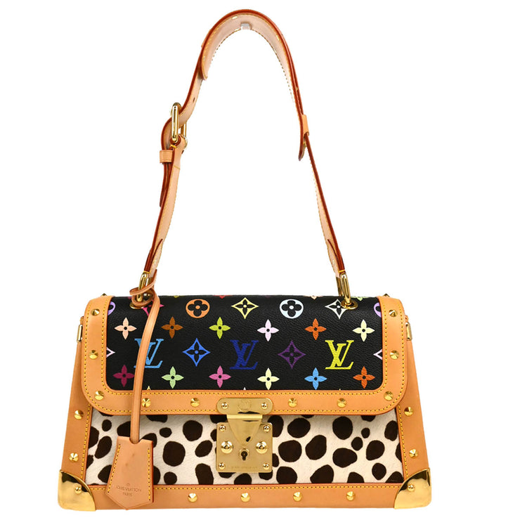 Louis Vuitton * 2003 Monogram Multicolor Sac Dalmatian Handbag M92825