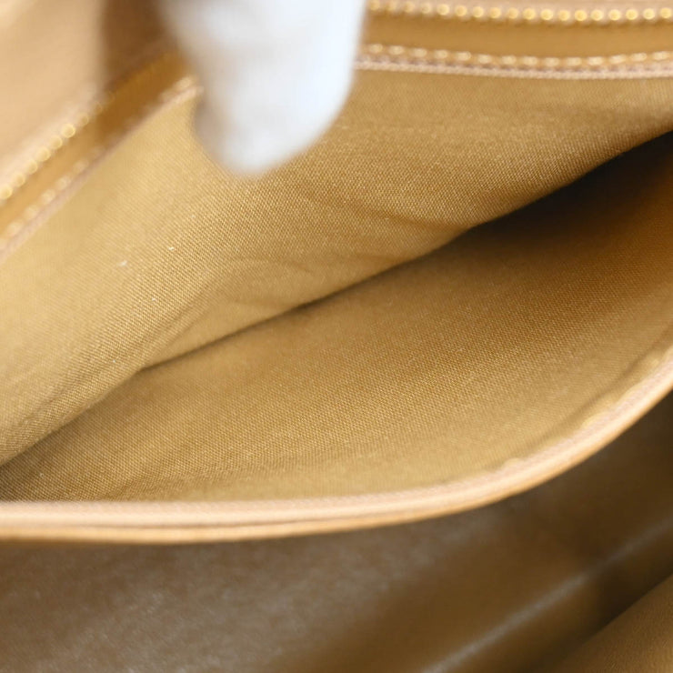 Chanel 2002-2003 Beige Caviar Medallion Tote Handbag