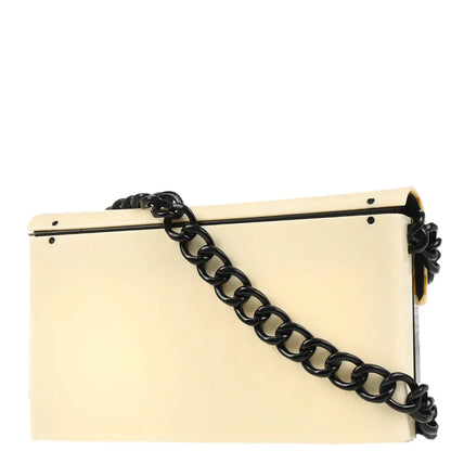 Chanel Black White Acrylic Shoulder Bag