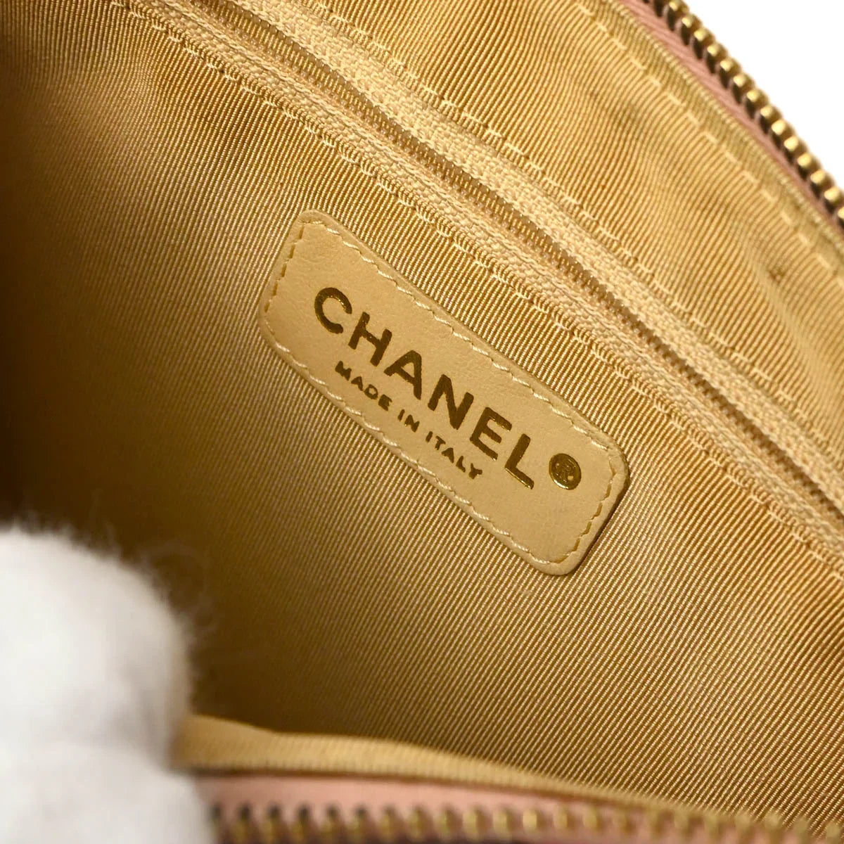 Chanel 2003-2004 Pink Caviar Chain Handbag