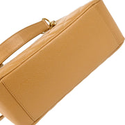 Chanel 2005-2006 Beige Caviar Petite Shopping Tote PST Chain Handbag
