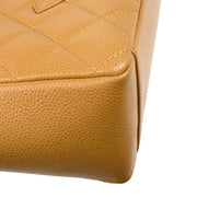 Chanel 2005-2006 Beige Caviar Petite Shopping Tote PST Chain Handbag