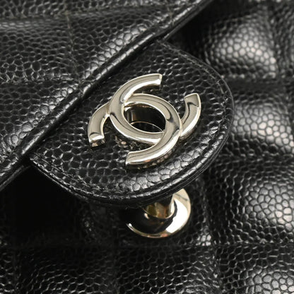 Chanel Black Caviar Mini Classic Square Flap Shoulder Bag